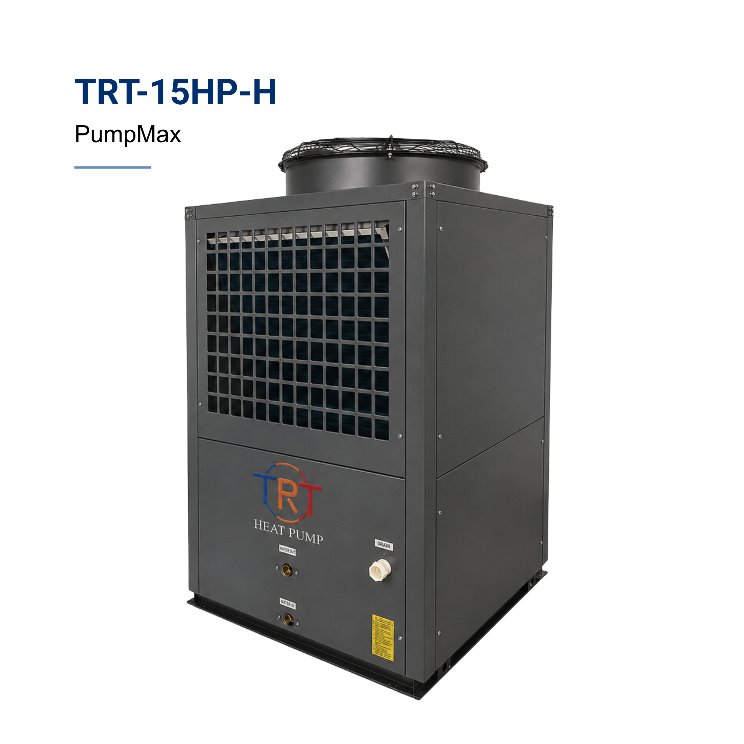 Máy bơm nhiệt công nghiệp siêu nhiệt độ cao PumpMax TRT-15HP-H(Super)